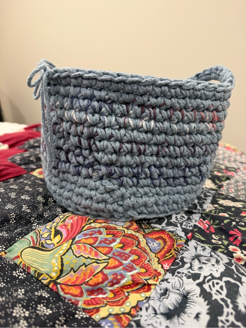 Handmade Crochet Basket 🧶